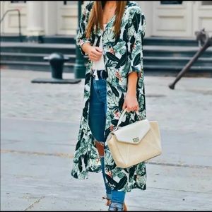 EUC Rachel Zoe Beach Cover Up Kimono